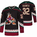 Camiseta Hockey Arizona Coyotes Antti Raanta Throwback Kachina Negro