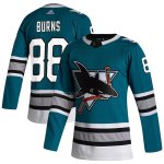 Camiseta Hockey San Jose Sharks Brent Burns Autentico Verde