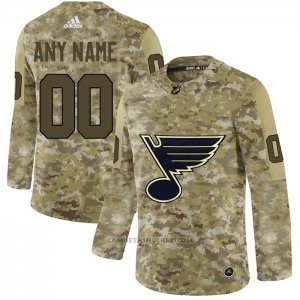 Camiseta Hockey St. Louis Blues 2019 Personalizada Camuflaje