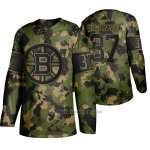 Camiseta Hockey Boston Bruins Patrice Bergeron Memorial Day Camuflaje