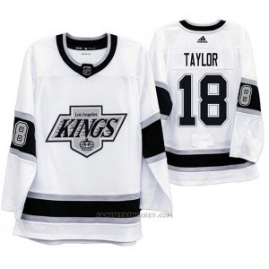 Camiseta Hockey Los Angeles Kings Dave Taylor Heritage Throwback Blanco