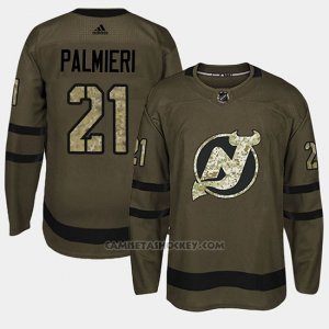 Camiseta New Jersey Devils Kyle Palmieri Camo Salute To Servicejpg
