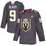 Camiseta Vegas Golden Knights Cody Glass Dia De Los Muertos Gris