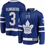 Camiseta Hockey Toronto Maple Leafs John Klingberg Primera Breakaway Azul