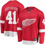 Camiseta Hockey Detroit Red Wings Shayne Gostisbehere Primera Breakaway Rojo