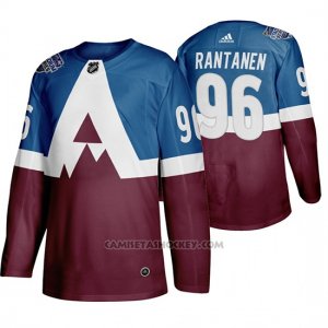 Camiseta Hockey Colorado Avalanche Mikko Rantanen 2020 Stadium Series Azul