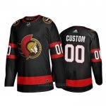 Camiseta Hockey Ottawa Senators Primera 2020-21 Personalizada Negro
