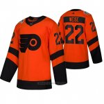 Camiseta Hockey Philadelphia Flyers Dale Weise 2019 Stadium Series Naranja