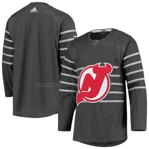 Camiseta Hockey New Jersey Devils Autentico 2020 All Star Gris