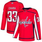 Camiseta Hockey Washington Capitals Zdeno Chara Primera Autentico Rojo