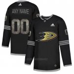 Camiseta Hockey Anaheim Ducks Personalizada Black Shadow