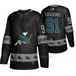 Camiseta Hockey San Jose Sharks Blues Vladimir Tarasenko Breakaway Negro