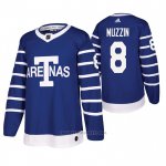 Camiseta Hockey Toronto Maple Leafs Jake Muzzin Throwback Autentico Azul