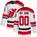Camiseta Hockey New Jersey Devils Alterno Autentico Personalizada Blanco
