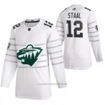 Camiseta Hockey Minnesota Wild Eric Staal Autentico 2020 All Star Blanco