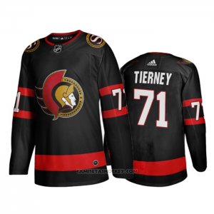 Camiseta Hockey Ottawa Senators Chris Tierney Primera 2020-21 Negro