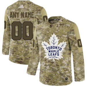 Camiseta Hockey Toronto Maple Leafs 2019 Personalizada Camuflaje