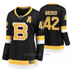 Camiseta Hockey Mujer Boston Bruins Negro Alternato Premier