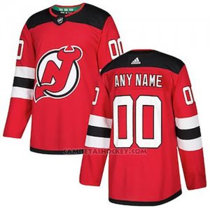Camiseta Hockey Nino New Jersey Devils Primera Personalizada Rojo