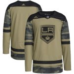 Camiseta Hockey Los Angeles Kings Military Appreciation Team Autentico Practice Camuflaje