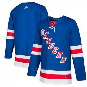 Camiseta Hockey New York Rangers Blank Primera Autentico Azul