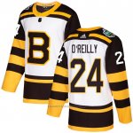 Camiseta Hockey Boston Bruins 24 Terry O'reilly Autentico 2019 Winter Classic Blanco
