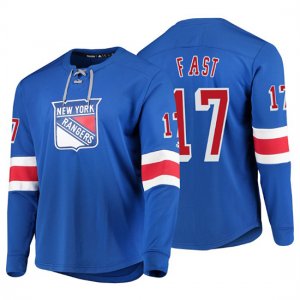 Camiseta New York Rangers Jesper Fast Platinum Azul