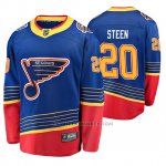 Camiseta Hockey St. Louis Blues Alexander Steen Retro Premier Azul