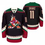 Camiseta Hockey Arizona Coyotes Dallas Drake Phoenix Heritage Vintage Negro