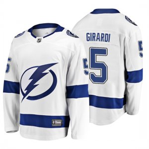 Camiseta Tampa Bay Lightning Dan Girardi 2019 Away Breakawaywhite