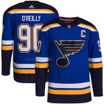 Camiseta Hockey St. Louis Blues Ryan O'Reilly Primera Autentico Azul