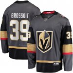 Camiseta Hockey Vegas Oroen Knights Laurent Brossoit Primera Breakaway Gris