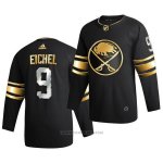 Camiseta Hockey Buffalo Sabres Jack Eichel Golden Edition Limited Autentico 2020-21 Negro