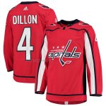 Camiseta Hockey Washington Capitals Brenden Dillon Primera Autentico Rojo