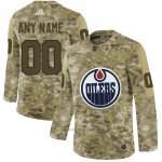 Camiseta Hockey Edmonton Oilers 2019 Personalizada Camuflaje