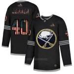 Camiseta Hockey Buffalo Sabres Robin Lehner 2020 USA Flag Negro