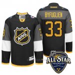 Camiseta Hockey Winnipeg Jets 33 Dustin Byfuglien 2016 All Star Negro