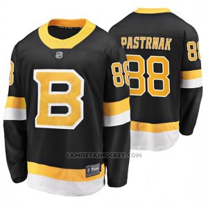 Camiseta Hockey Boston Bruins David Pastrnak Alternato Premier Breakaway Negro