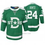 Camiseta Hockey Nino Dallas Stars Roope Hintz Replica Jugador 2020 Winter Classic Verde