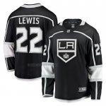 Camiseta Hockey Los Angeles Kings Trevor Lewis Primera Breakaway Negro