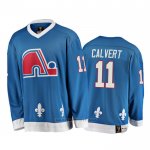 Camiseta Hockey Quebec Nordiques Matt Calvert Heritage Vintage Azul
