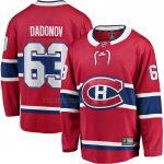 Camiseta Hockey Montreal Canadiens Evgenii Dadonov Primera Breakaway Rojo