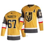 Camiseta Hockey Vegas Oroen Knights Max Pacioretty Alterno Autentico Oro
