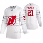 Camiseta Hockey New Jersey Devils Kyle Palmieri Autentico 2020 All Star Blanco