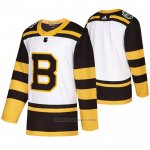 Camiseta Hockey Boston Bruins Autentico 2019 Winter Classic Blanco
