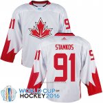Camiseta Hockey Canada Steven Stamkos 2016 World Cup Blanco