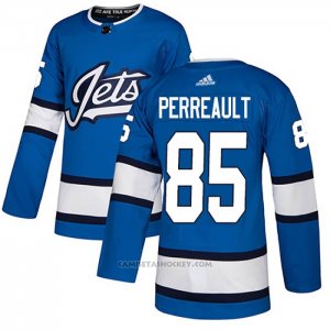 Camiseta Hockey Winnipeg Jets 85 Mathieu Perreault Alterno Autentico Azul
