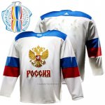 Camiseta Hockey Rusia 2016 World Cup Blanco