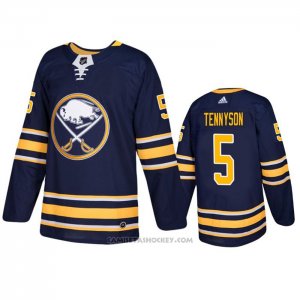 Camiseta Hockey Buffalo Sabres Matt Tennyson Primera Azul