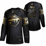 Camiseta Hockey Minnesota Wild Kevin Fiala Golden Edition Autentico Negro